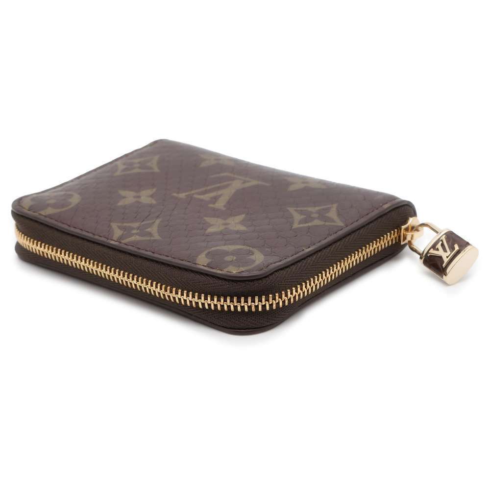 Louis Vuitton Python Monogram Zippy Coin Purse Br… - image 2